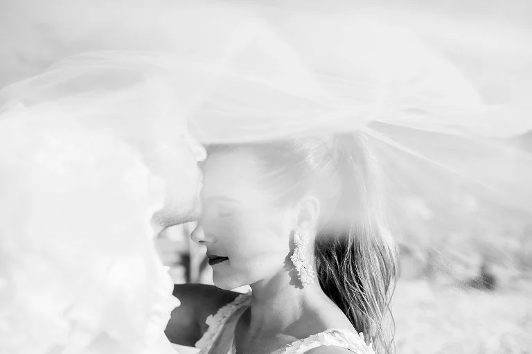 A bride under the veil photo by Lee Burgess from Love and Life Photography 