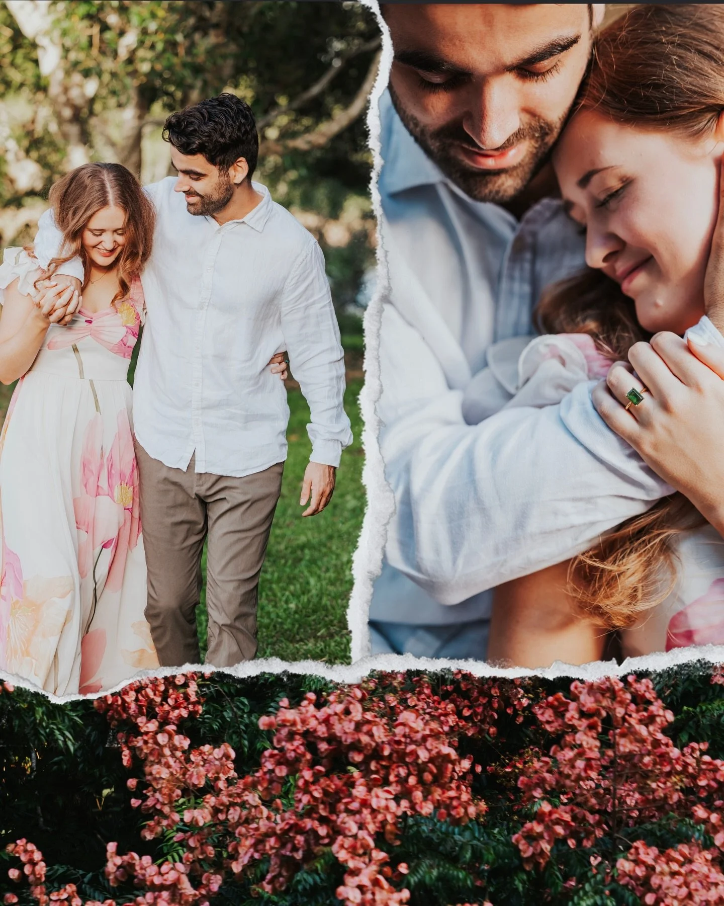 Kate &amp; Kurt ✨ 
Are uni sweethearts a thing?! If not, they are now!! 😉
These lovers met 9 years ago studying IT and haven&rsquo;t looked back since! I have to give a special mention to that STUNNING green sapphire engagement ring that Kurt&rsquo;
