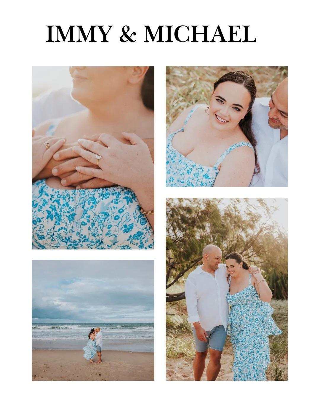 🤍🩵🤍
Immy &amp; Michael