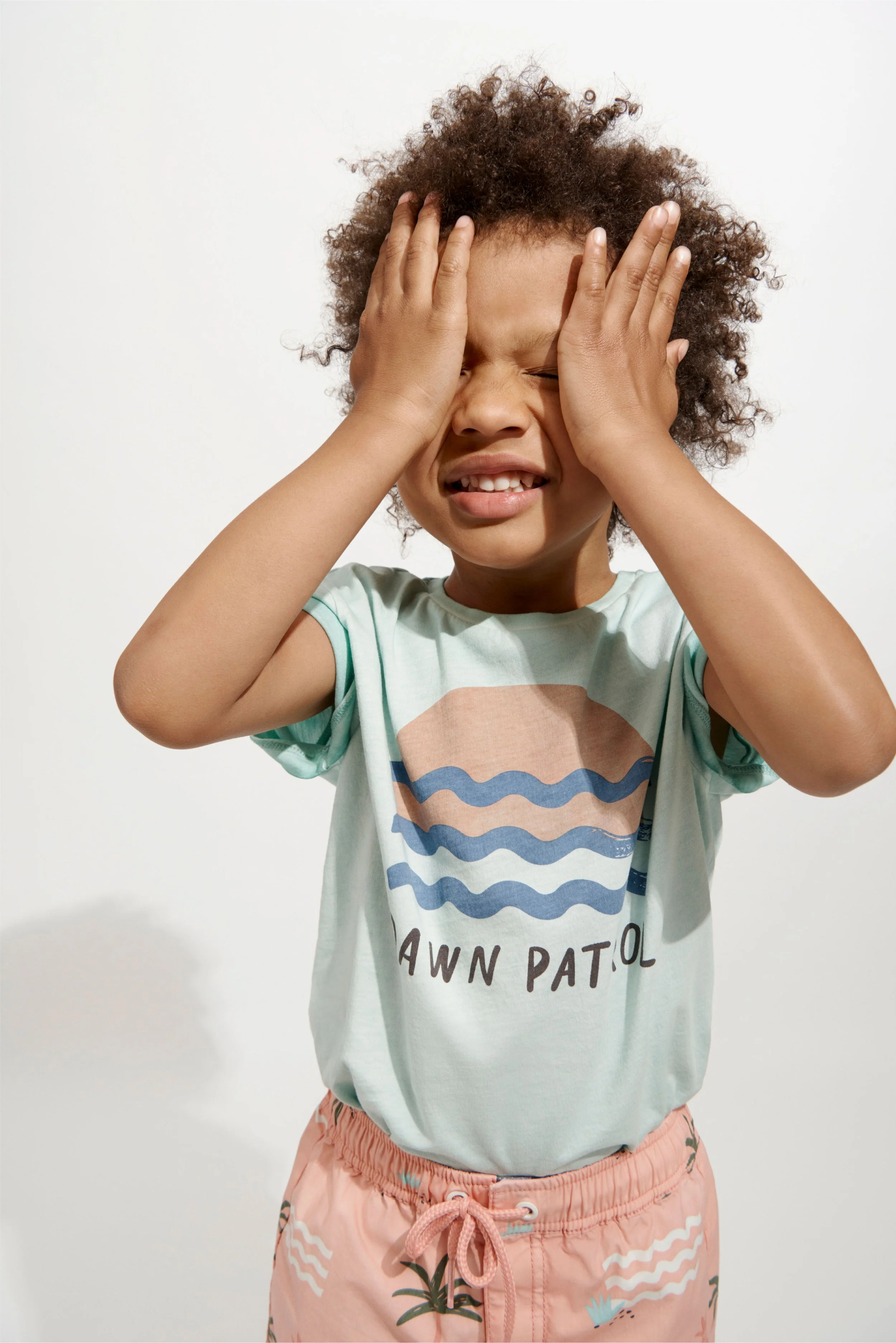 boy childrenswear placement watercolour typography