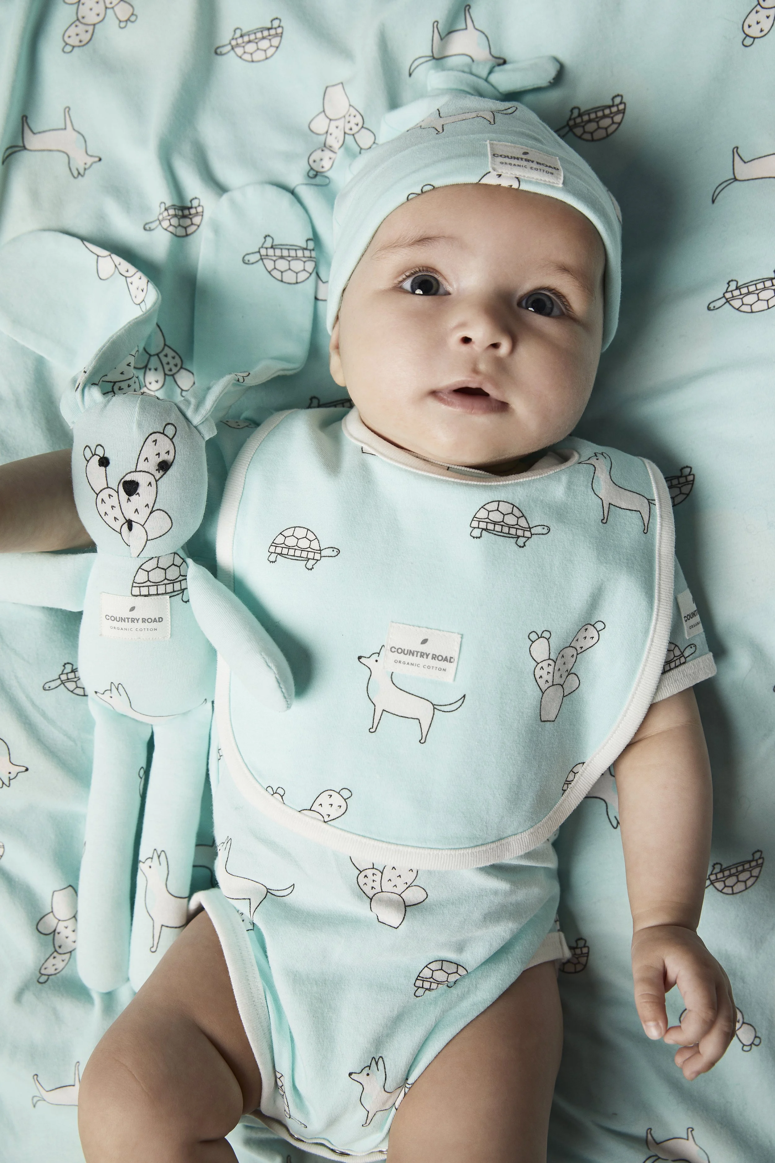 baby childrenswear yardage print