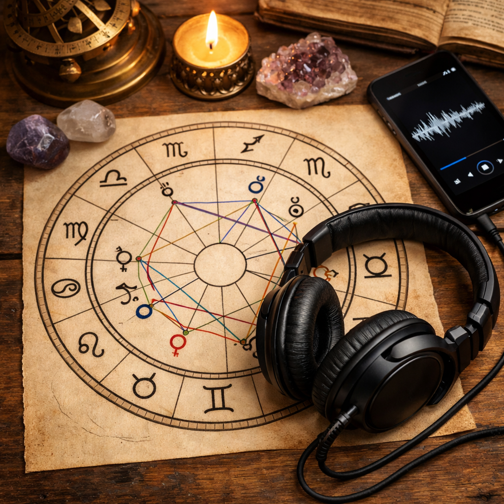 AUDIO RECORDING ASTROLOGY READING