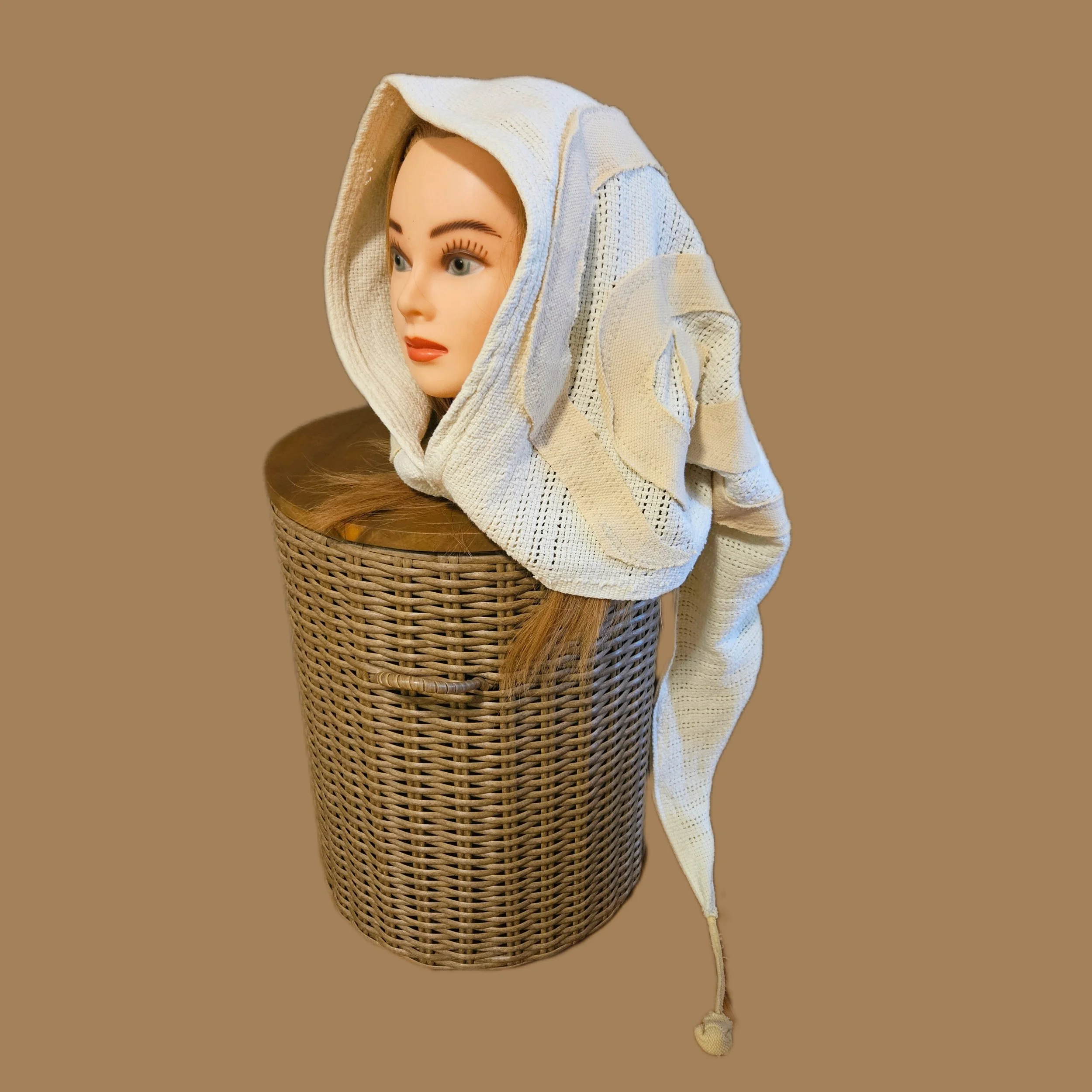 whimsical spiral hood