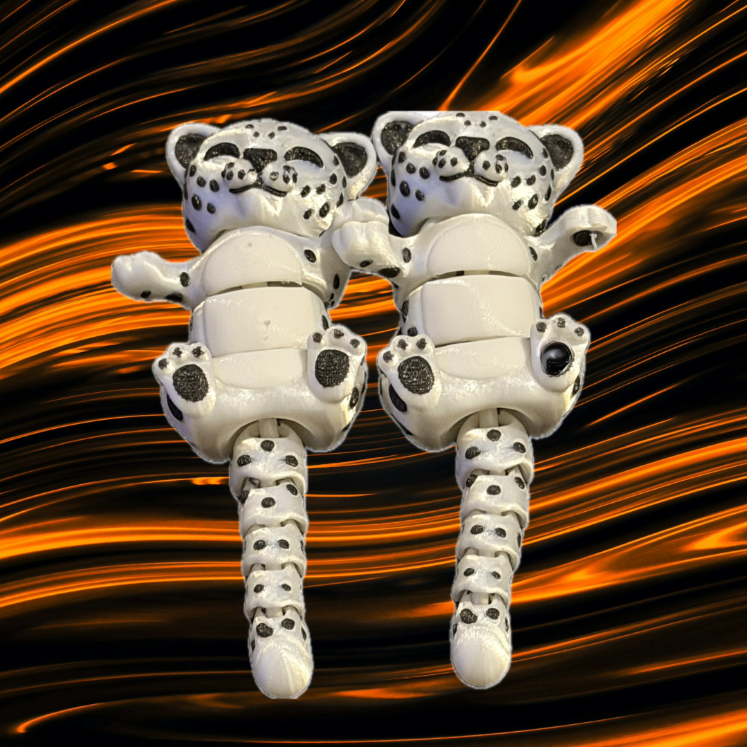 Forever Friends Flexi Snow Leopard