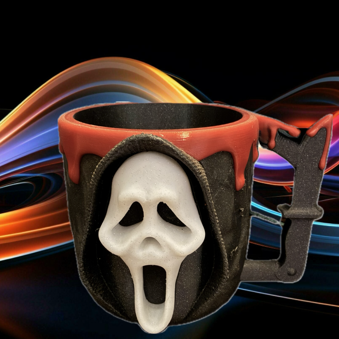 Ghostface Scream Pint Holder