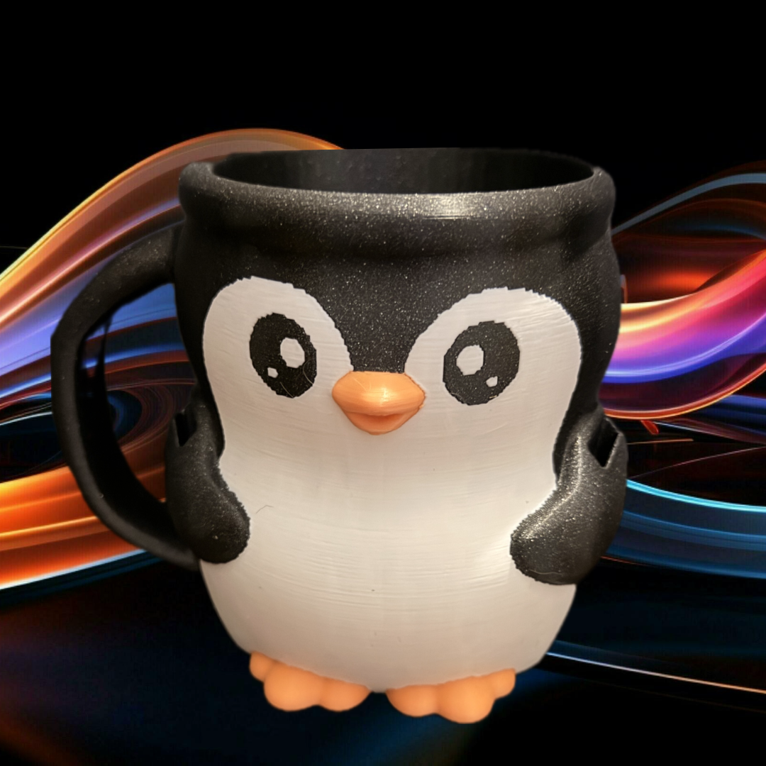 Pete the Penguin Pint Holder
