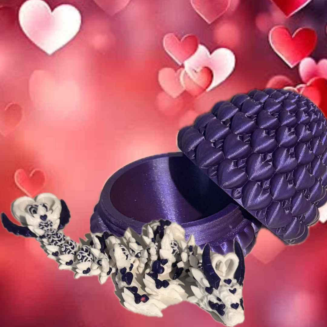 Purple Heart Dragon & Egg