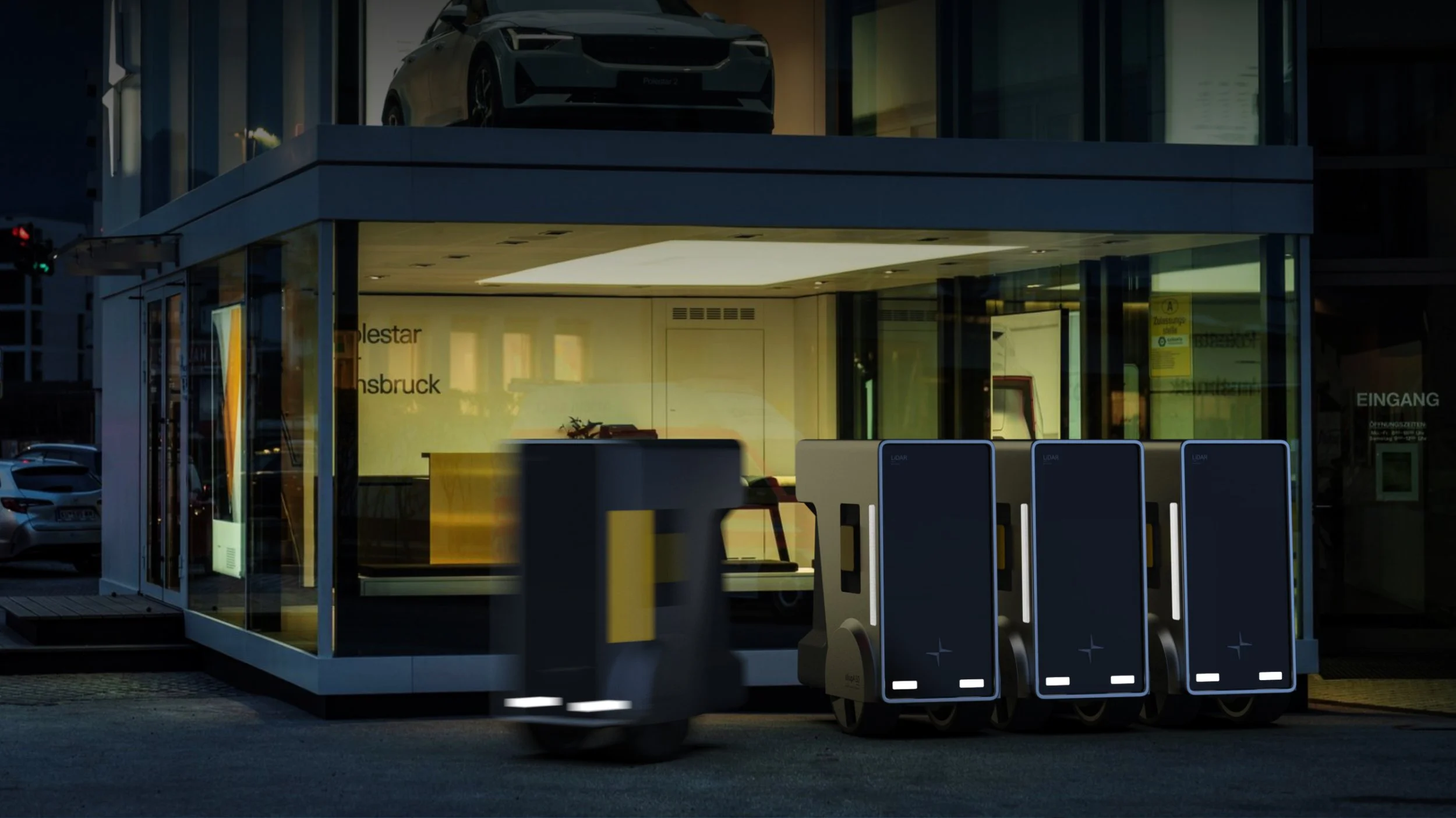 Polestar Constellation, Autonomous chargers