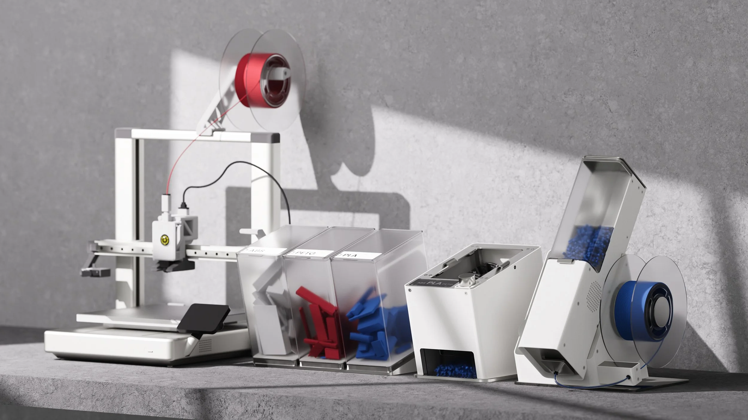 CYCLIC, Desktop filament recycler