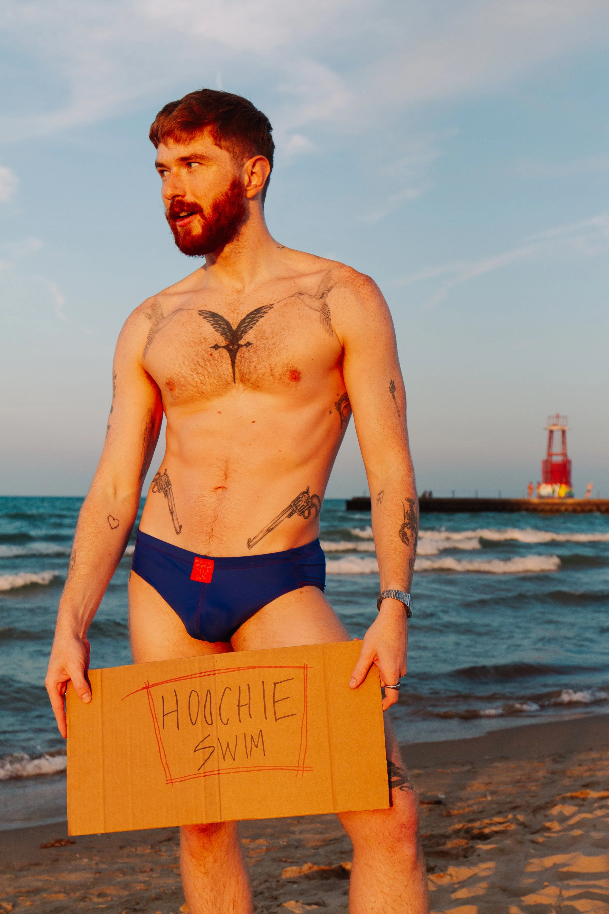 Hoochie Swim Brief No. 1  Mid Rise