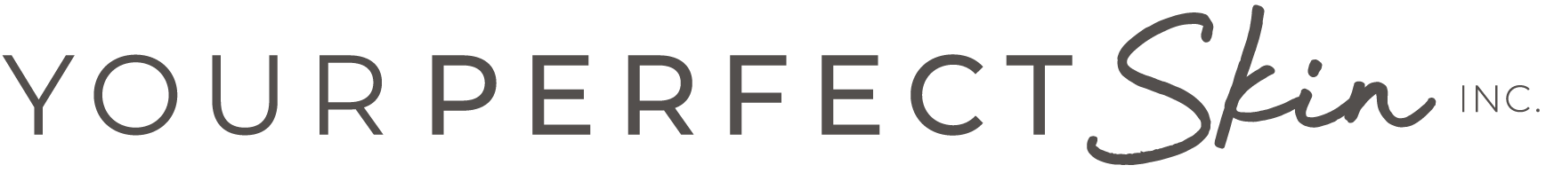 Your Perfect Skin Inc. logo in black text on a white background.