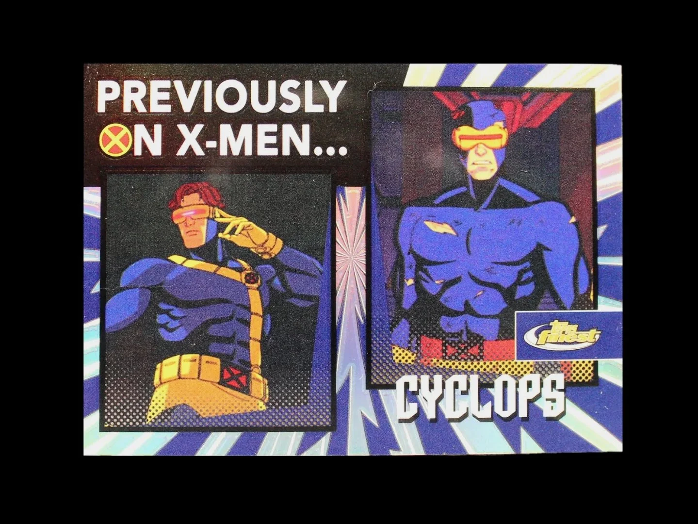 Cyclops "Previously On X-Men"#PO-2