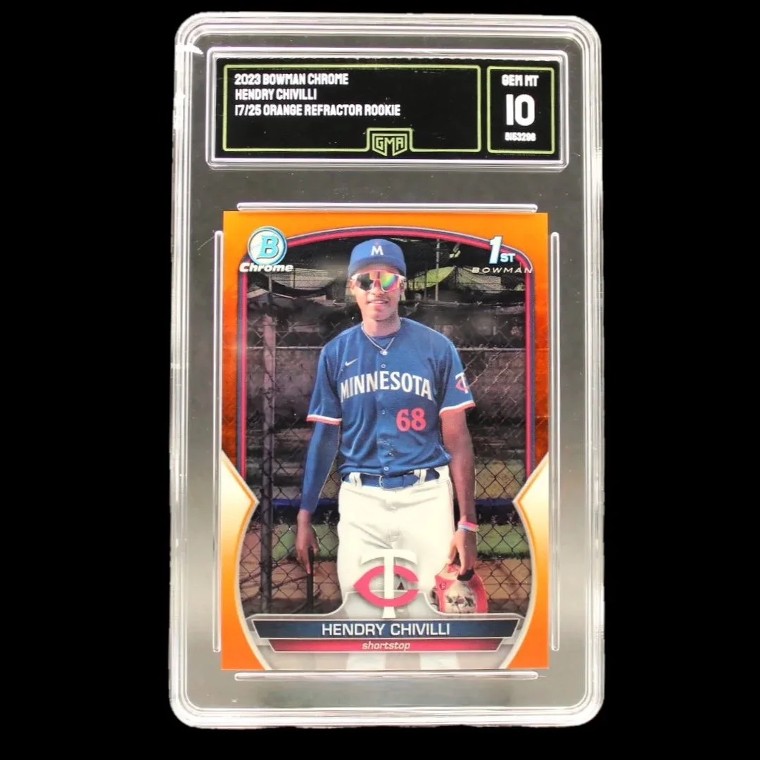 Hendry Chivilli Rookie Orange Refractor#BCP-236-/25