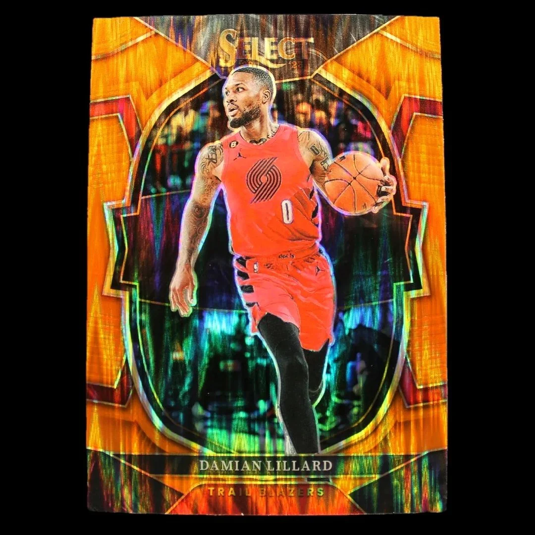 Damian Lillard Orange Prizm Concourse#7