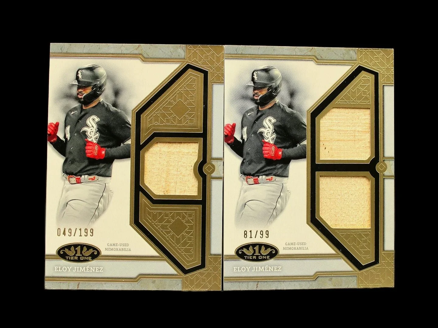 Eloy Jimenez Single& Dual Game-Used Memorabilia#T1R-EJ