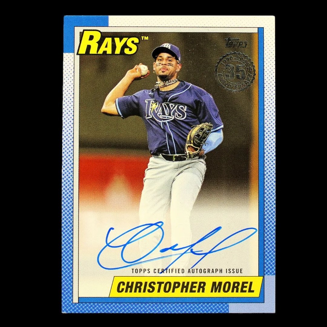 Christopher Morel Autographed#90A-CM-/50
