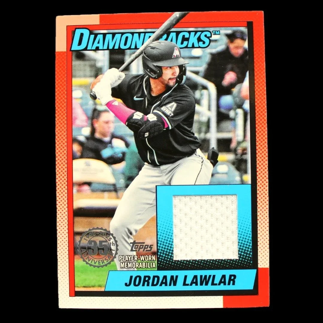 Jordan Lawlar 35th anniversary Memorabilia#T90R-JLA