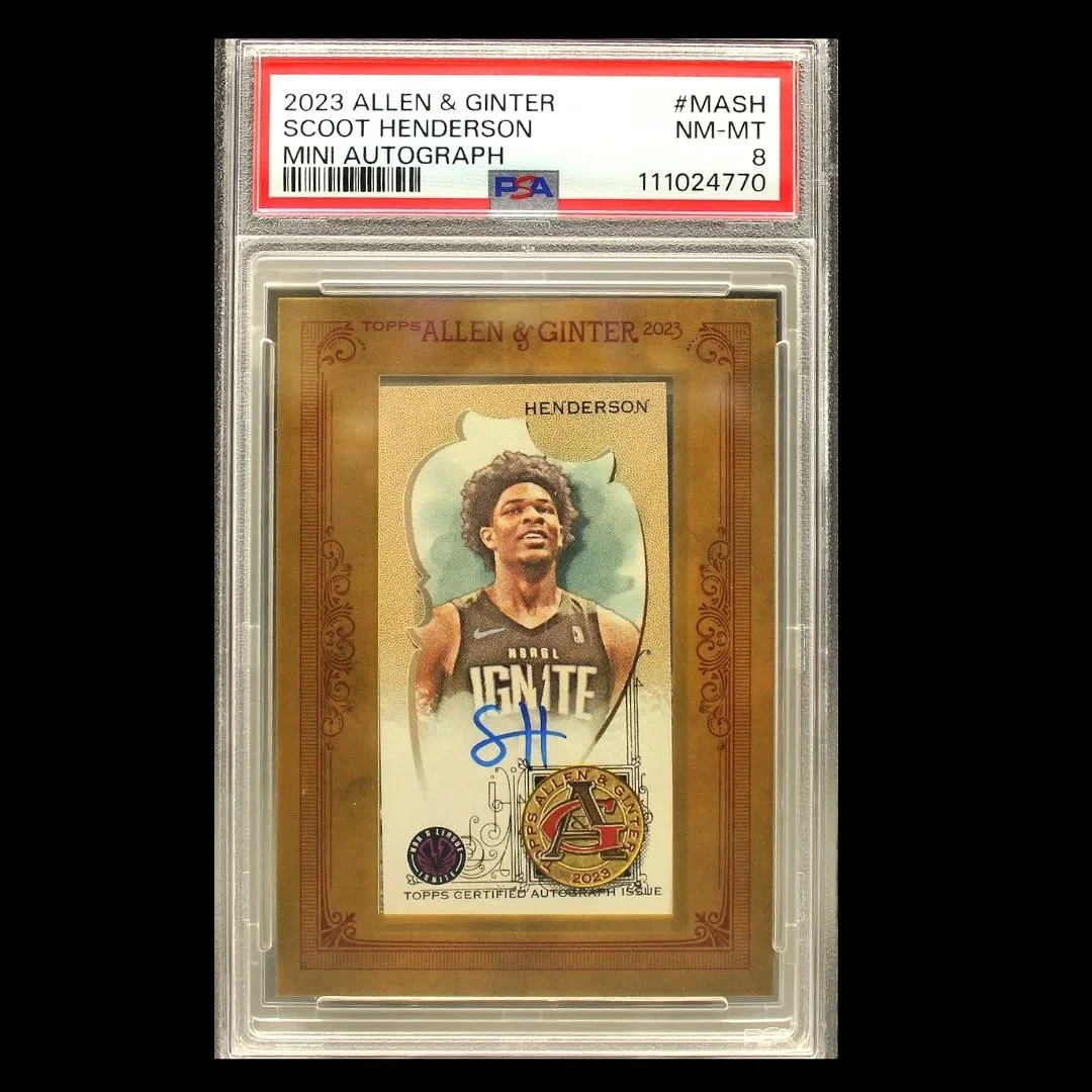 Scoot Henderson Mini Autograph #MA-SH