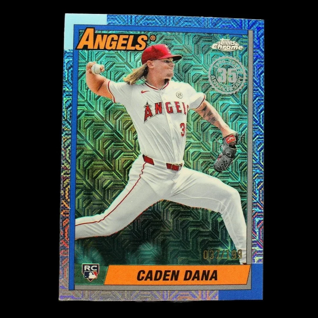 Caden Dana Rookie Mojo Blue Refractor#T90C-101-/199
