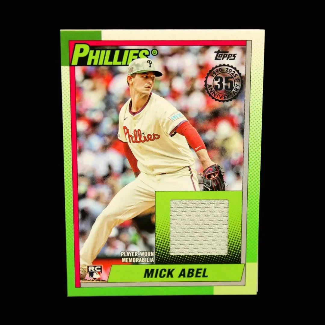 Mick Abel 1990 Topps Baseball Relic Card #90RU-MA