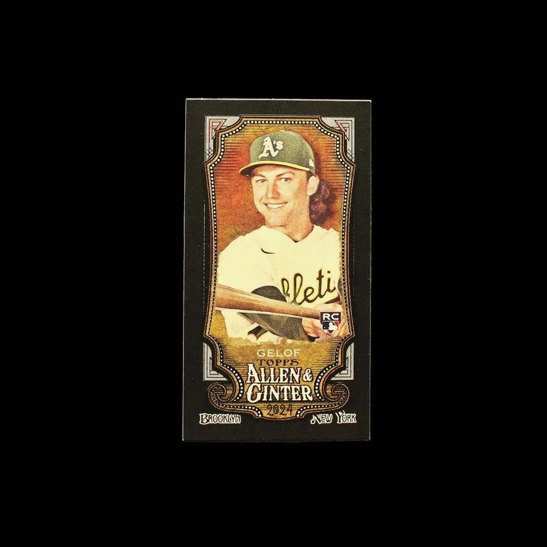 Zack Gelof Black Border Mini#82