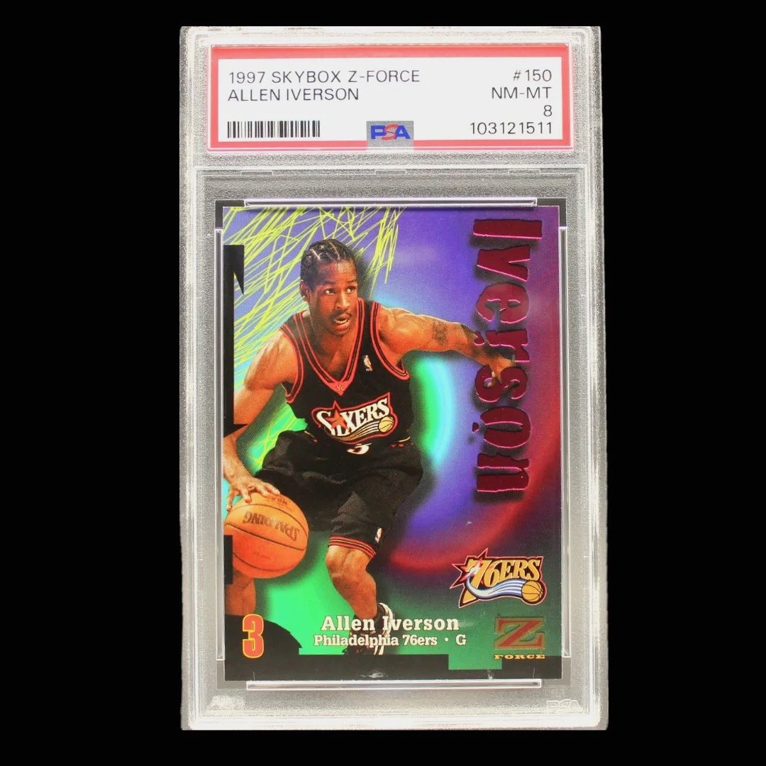 Allen Iverson SkyBox Z-Force#150