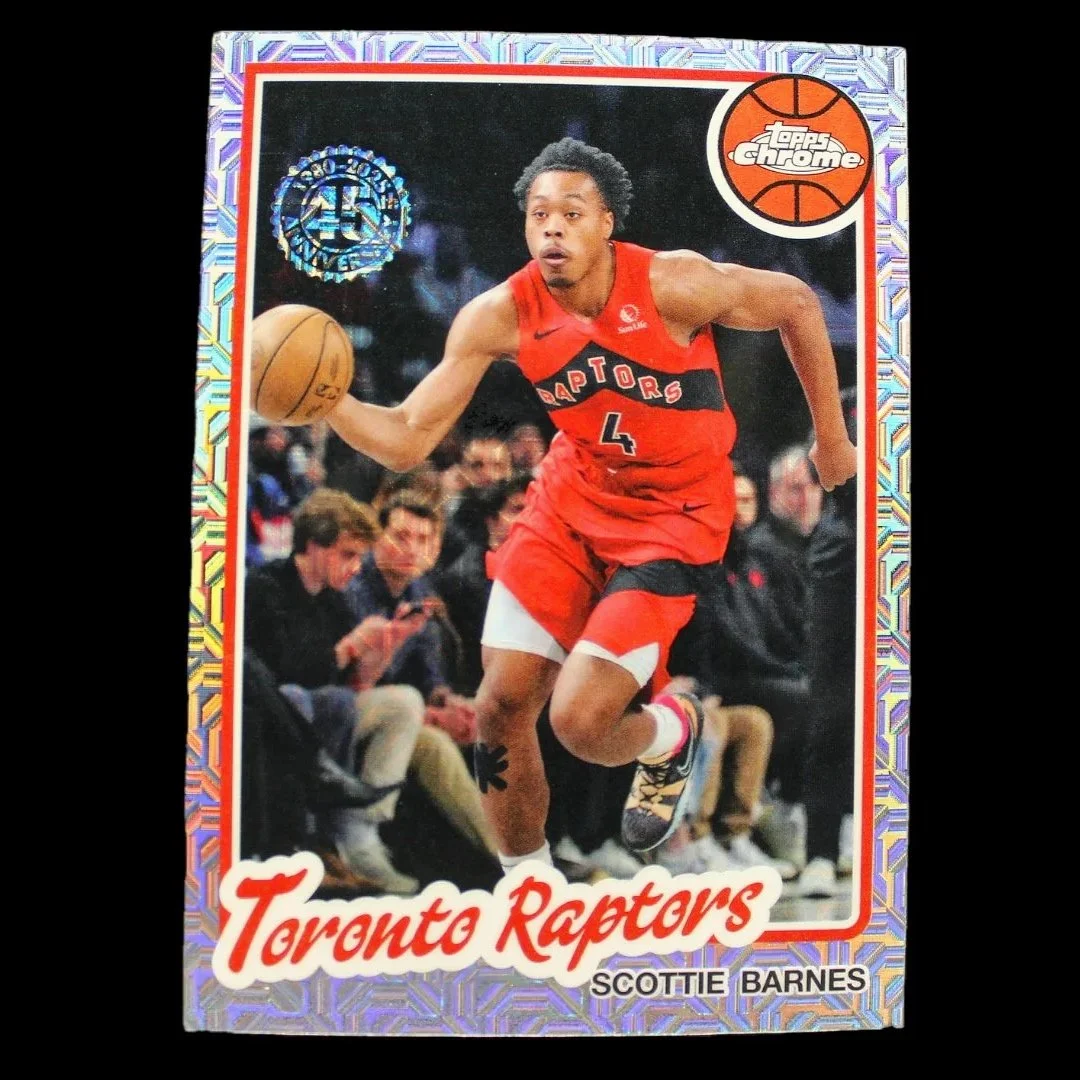 Scottie Barnes 75th Anniversary Mojo Refractor#TC-SB