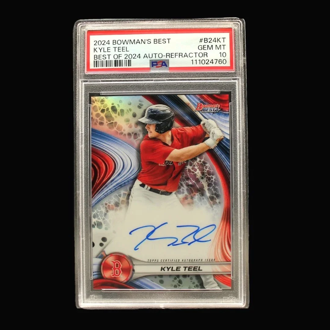 Kyle Teel Autograph-Refractor B24-KT