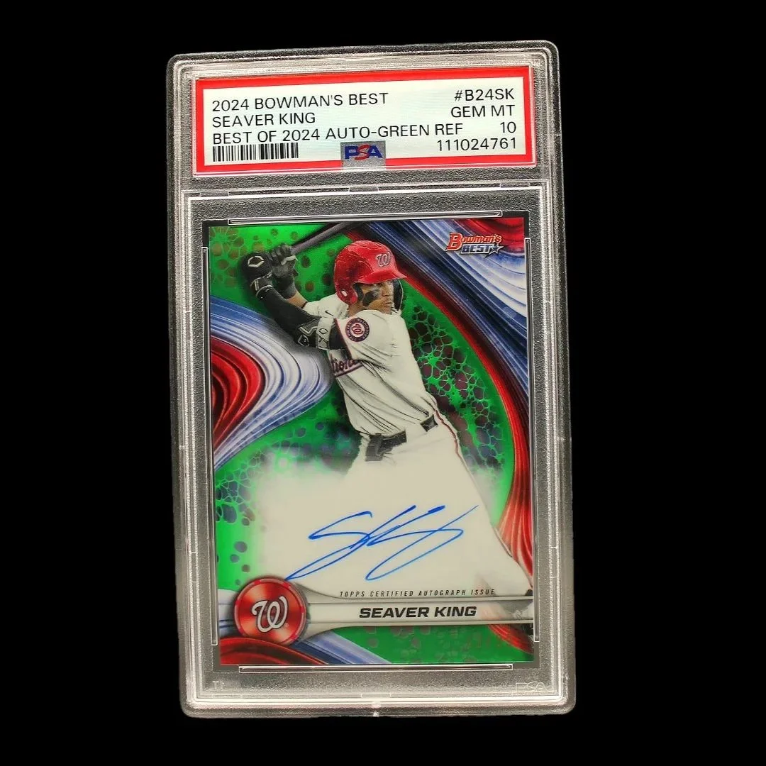Seaver King Autograph- Green Refractor #B24SK-/99