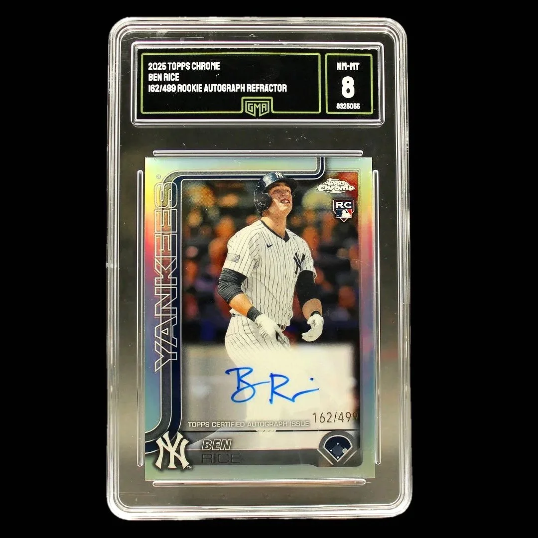 Ben Rice Rookie Autograph Refractor #RA-BR-/499