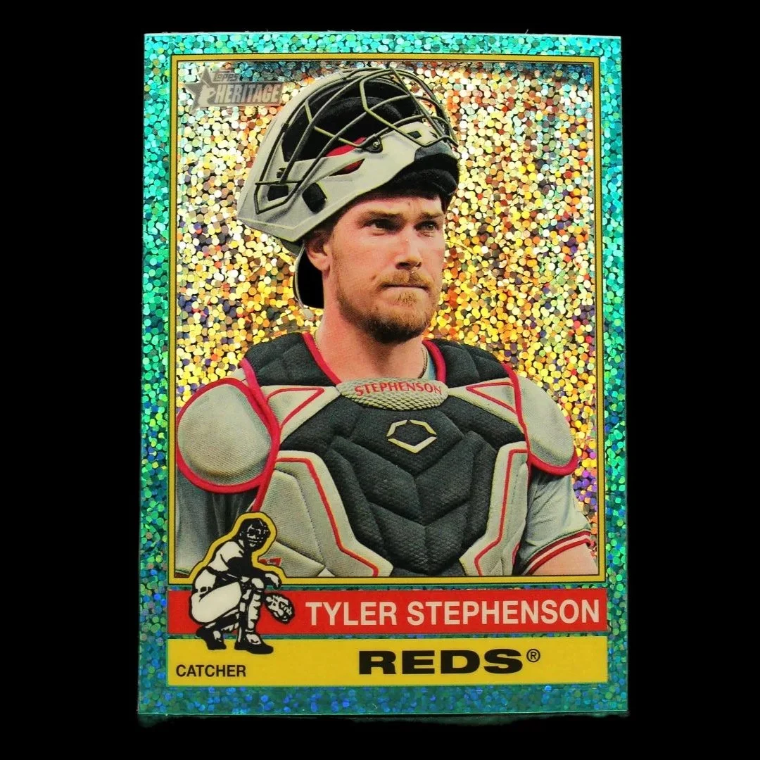 Tyler Stephenson Aqua Blue Sparkle Refractor#46