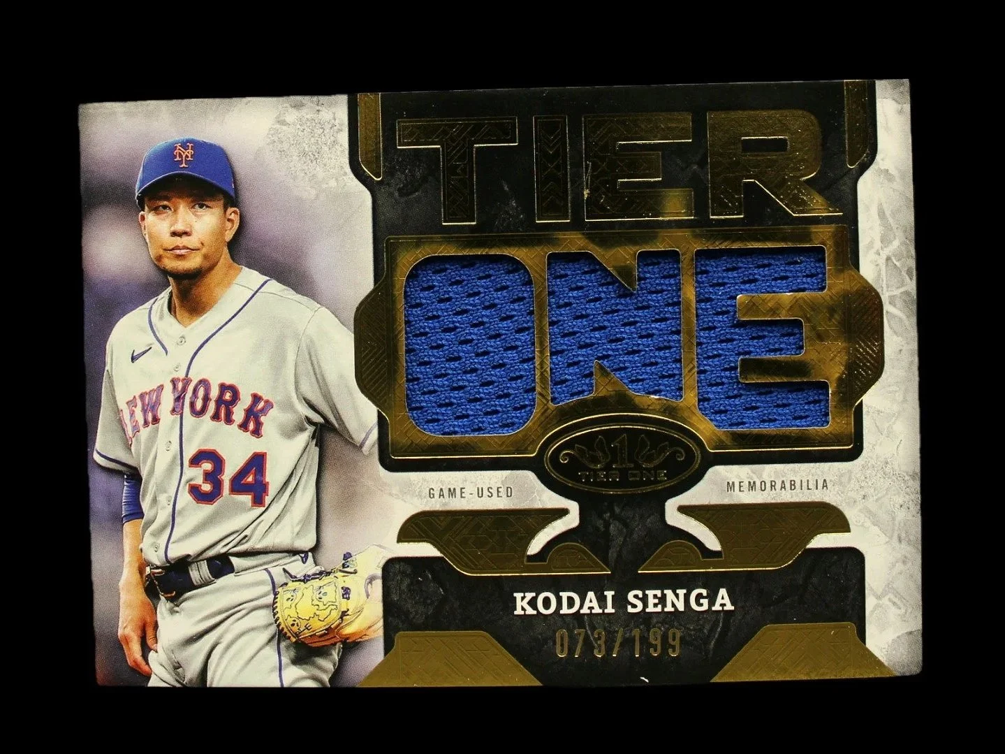 Kodai Senga Tier One Memorabilia#T1RD-KS-/199