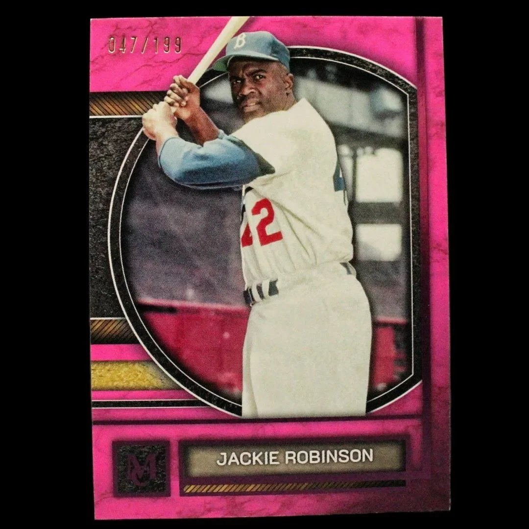 Jackie Robinson Pink Parallel #97-/199