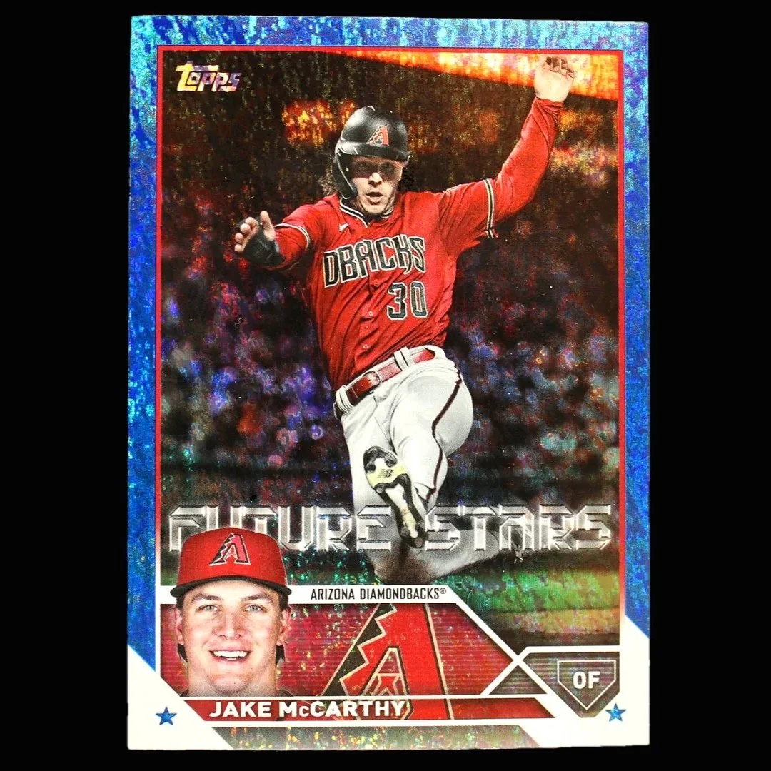 Jake McCarthy Blue Refractor Parallel#422 /999
