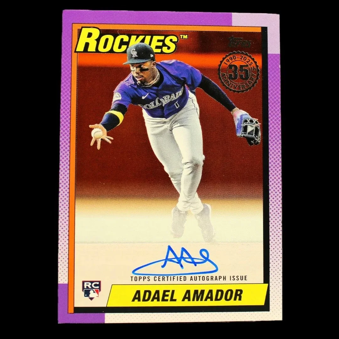 Adael Amador Autograph#90A-AA-/25