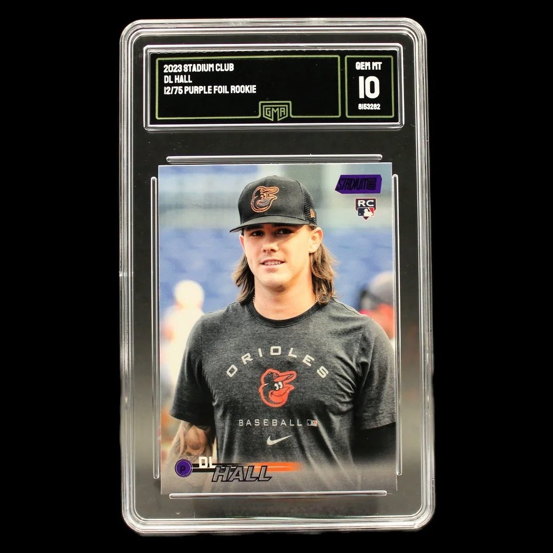 DL Hall Purple Foil Rookie#190-/75