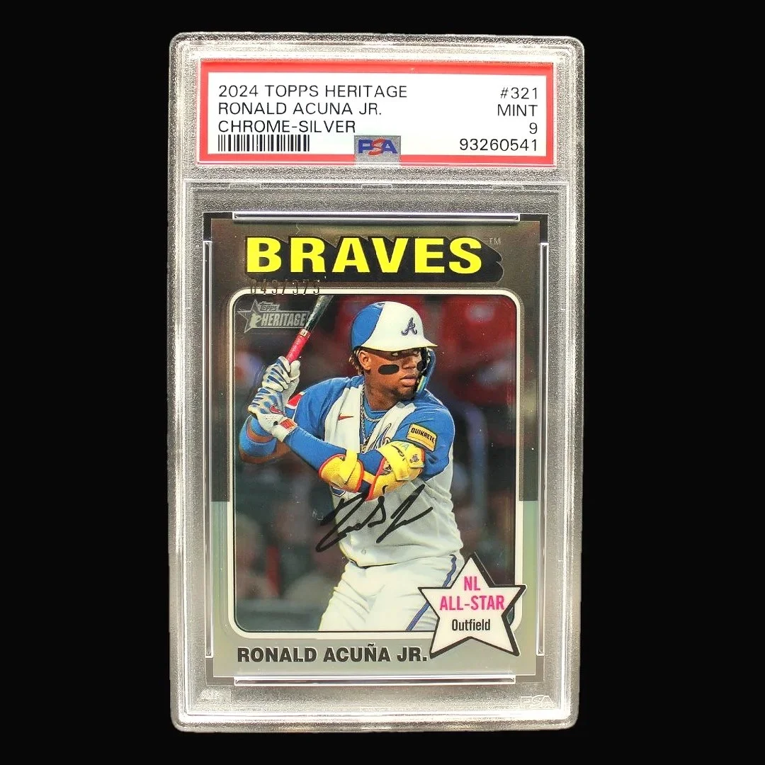 Ronaldo Acuña Jr. Chrome-Sliver #321 -/375