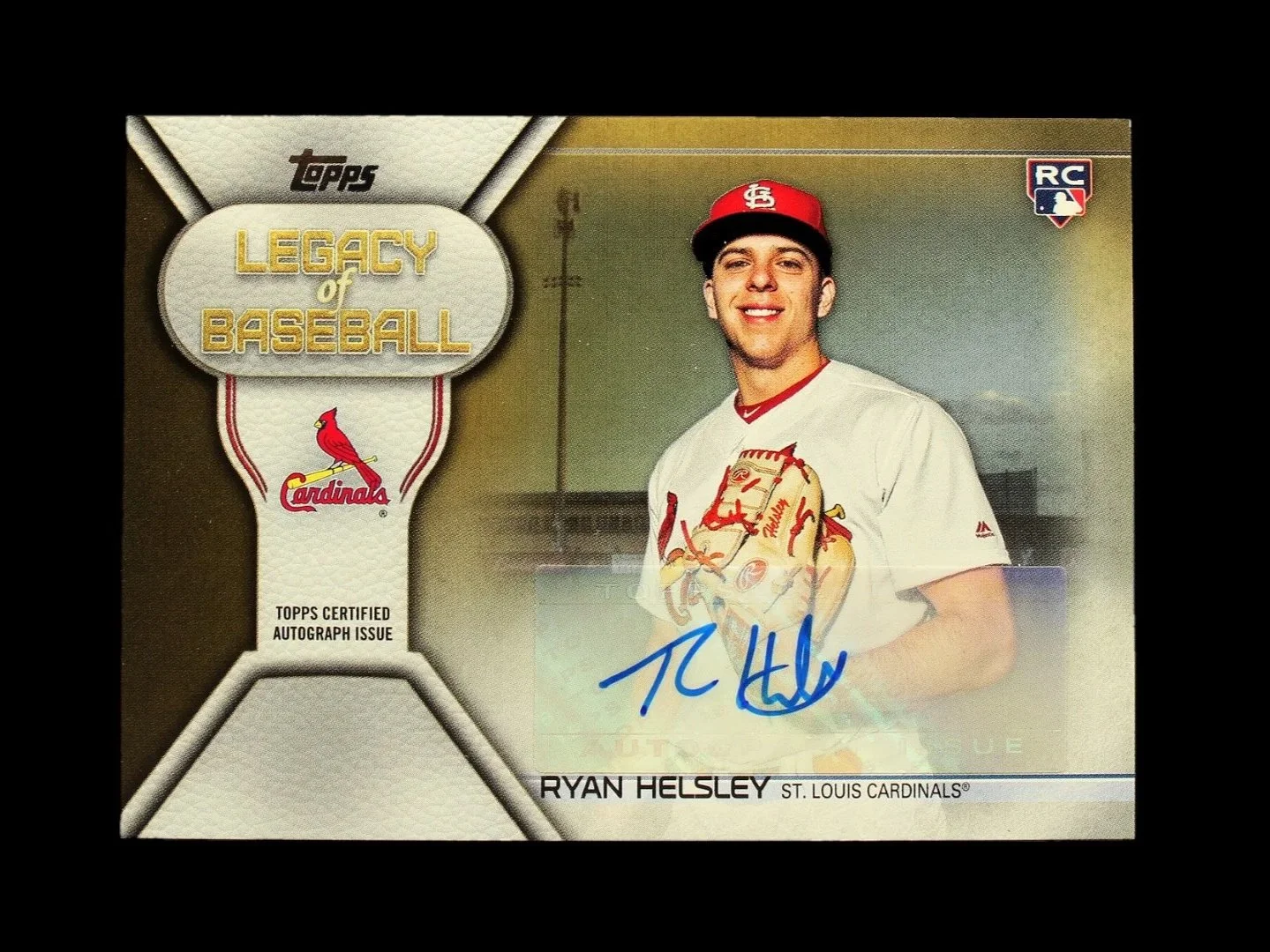 Ryan Helsley 'Legacy of Baseball' Autographed Rookie#LBA-RH-/50