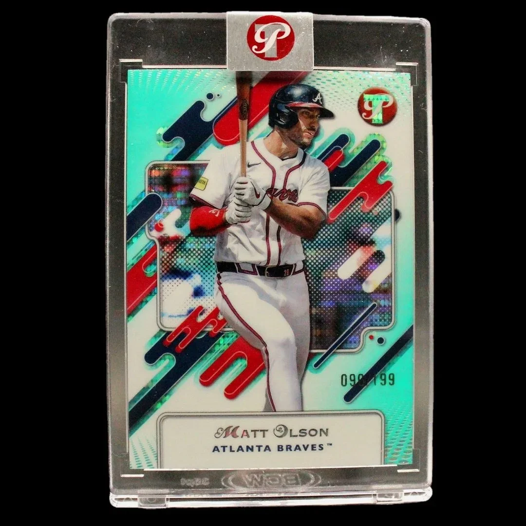 Matt Olson Aqua Refractor#97-/199