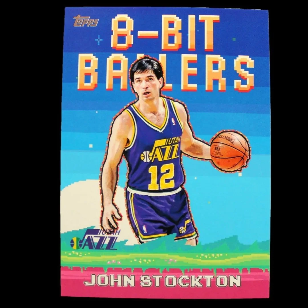 John Stockton 8-Bit Ballers#8B-24
