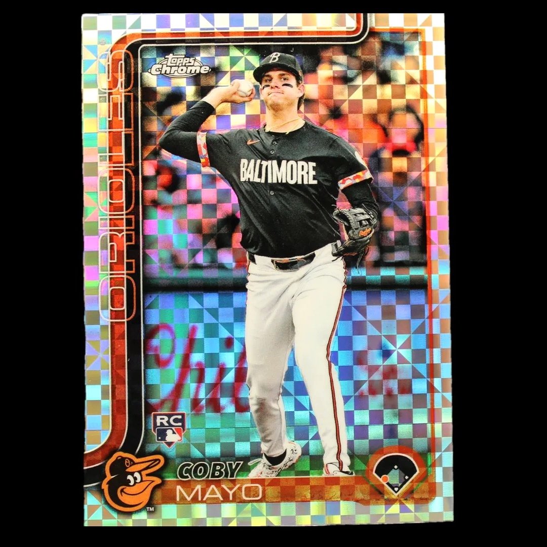 Coby Mayo Refractor Rookie#120