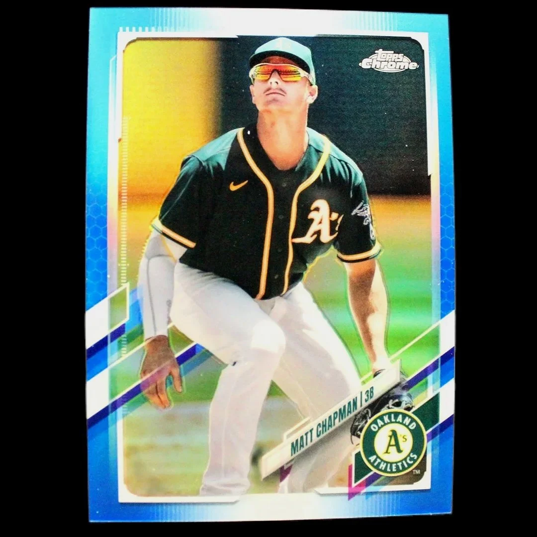 Matt Chapman Blue Refractor#62-/150