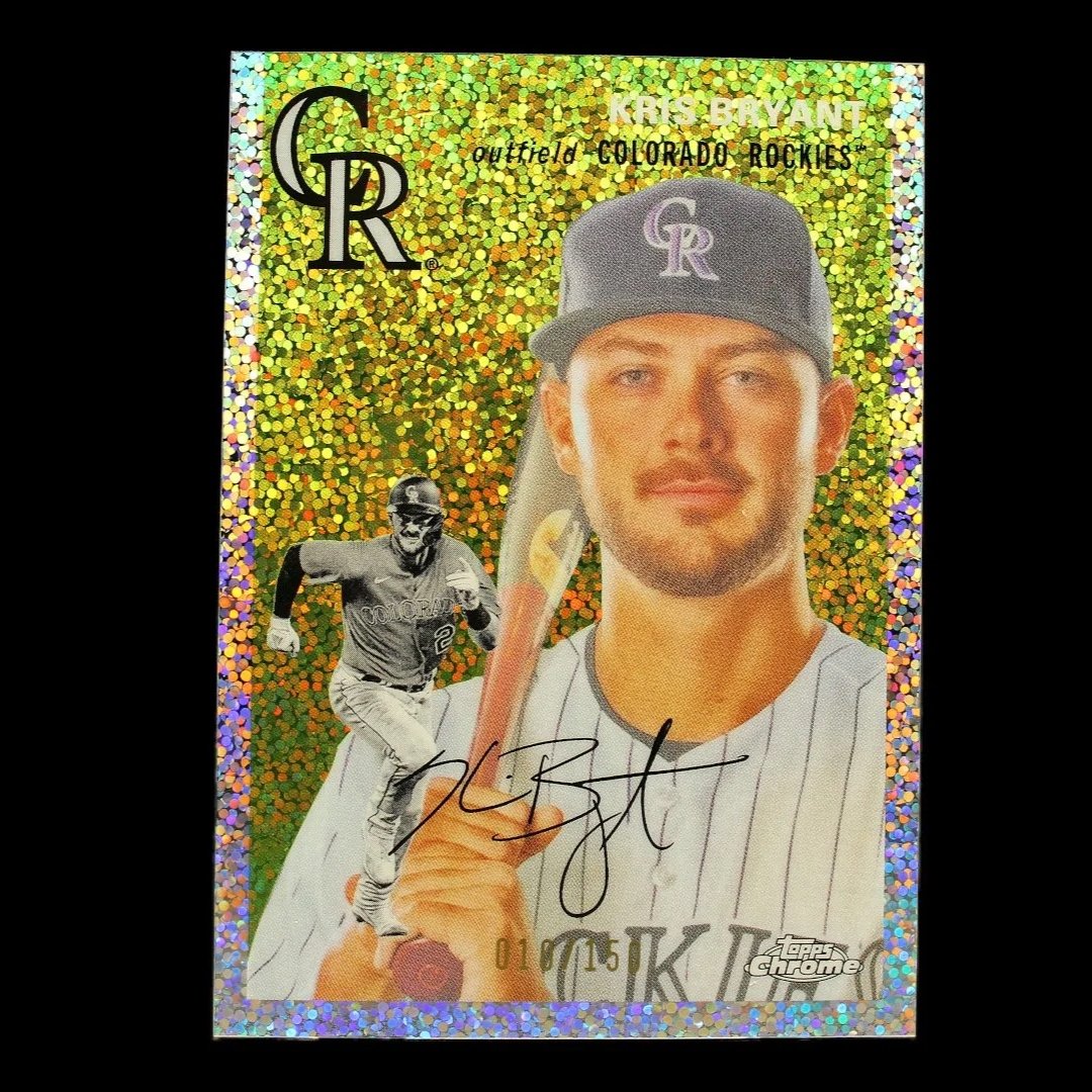 Kris Bryant  Sand Glitter Refractor#286-/150
