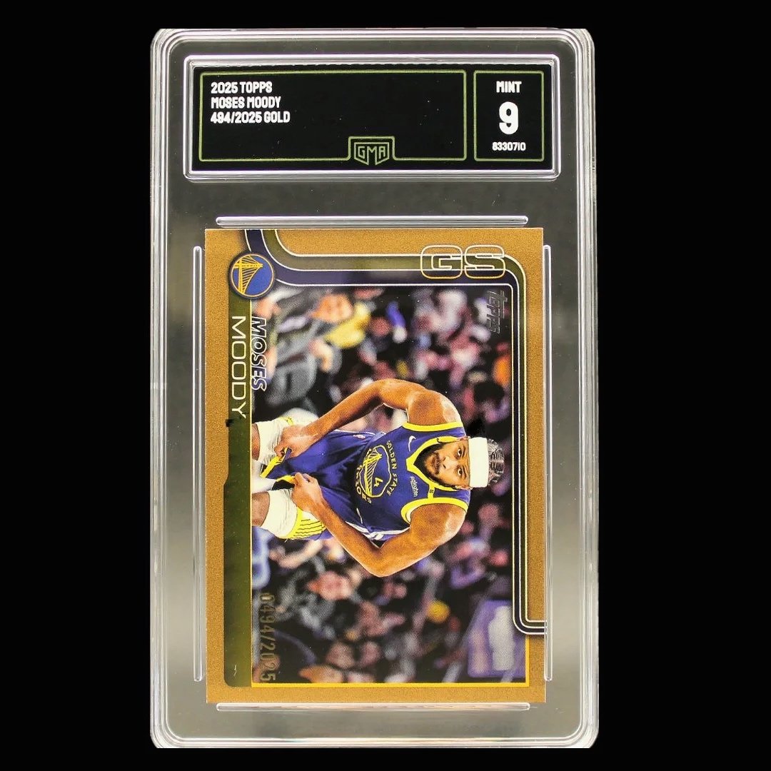 Moses Moody Gold #140-/2025