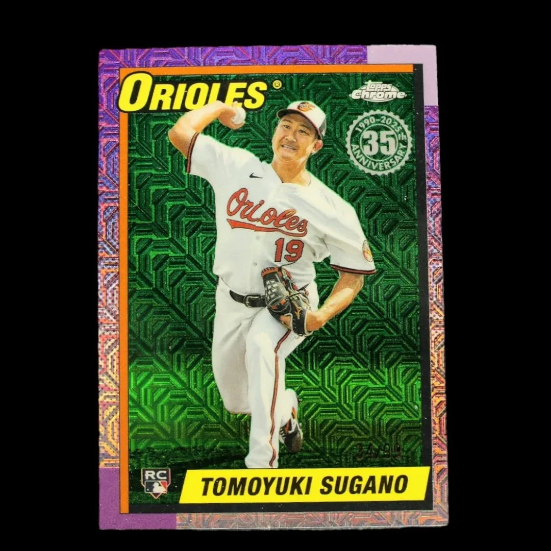 Tomoyuki Sugano Rookie 35th Anniversary#U90C-45-/99