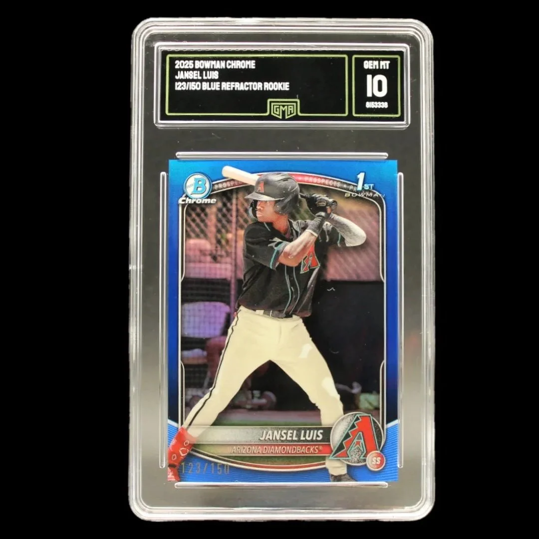 Jansel Luis Blue Refractor Rookie#BCP-84-/150