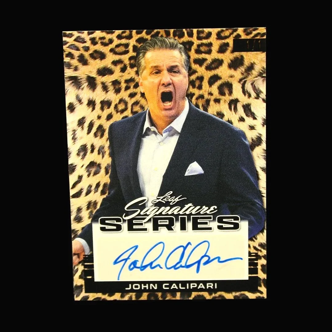 John Calipari Autograph #BA-JC2- 1/1
