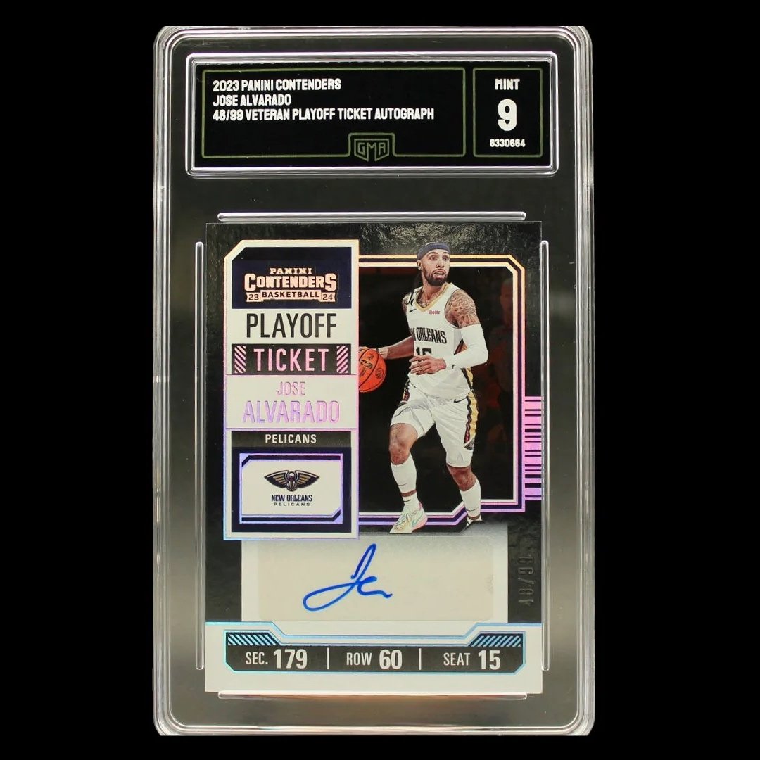 Jose Alvarado Veteran Playoff Ticket Autograph#VTP-JAP-/99