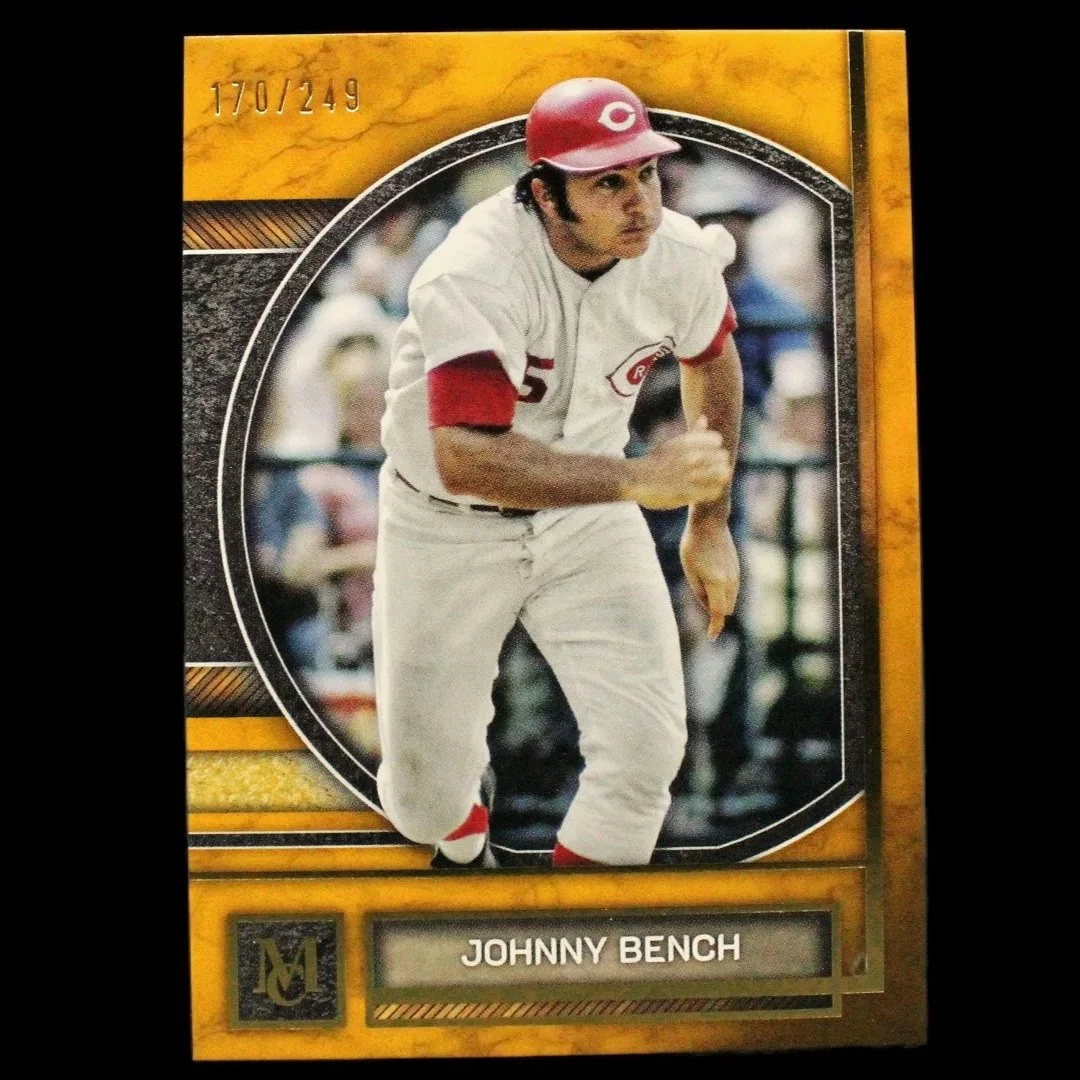 Johnny Bench Gold Parallel#13-/249