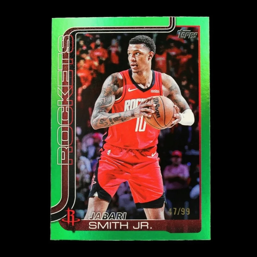 Jabari Smith Jr. Green Refractor#177-/99